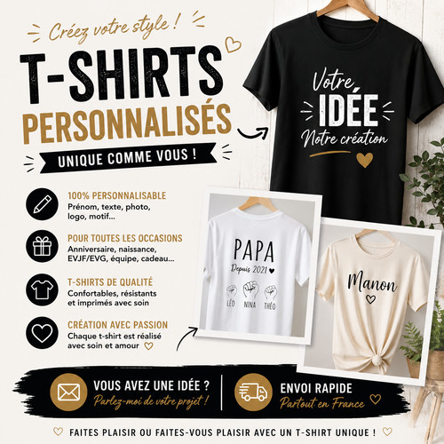 Personalisiertes t shirt - 👕,