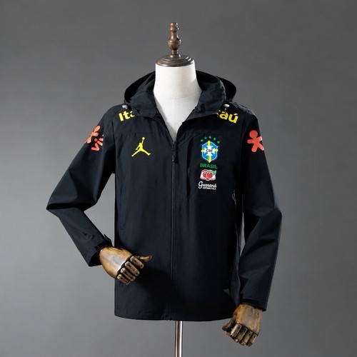 Jacke brasilien schwarz jordan - schwarz,