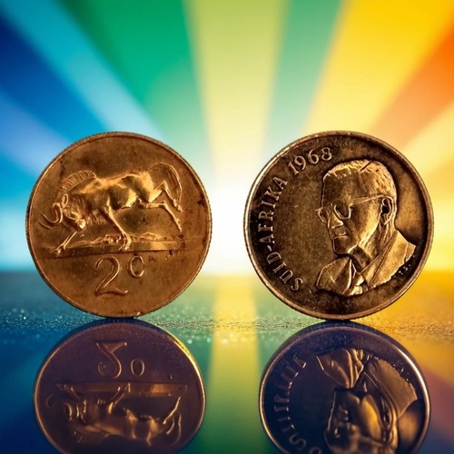 Südafrika cent münze 1968 - cent,